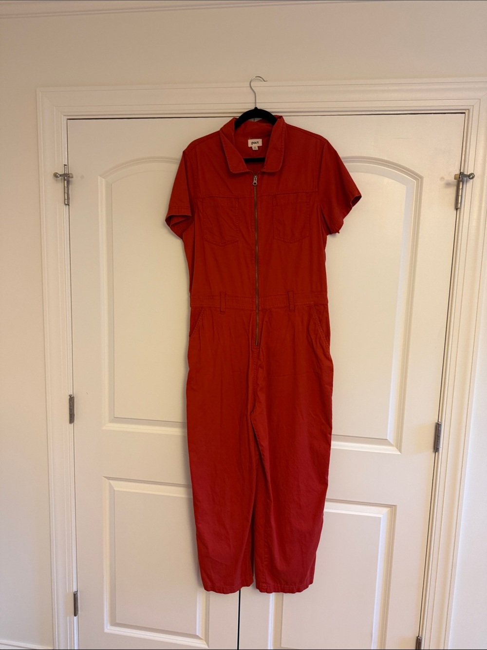 Tandoori Boulevard Brushed Twill Zip Front Jumpsuit XL